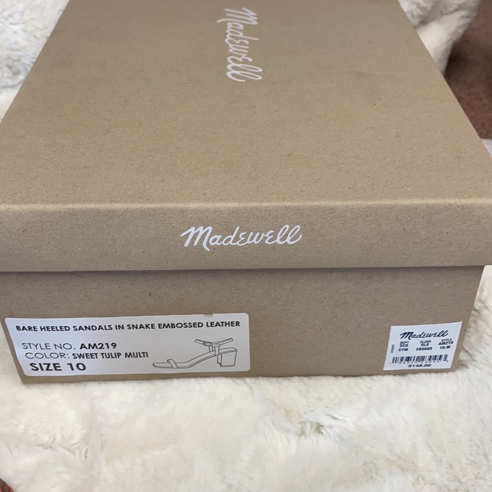 Madewell  Holly Leather Sandals - Picture 4 of 4